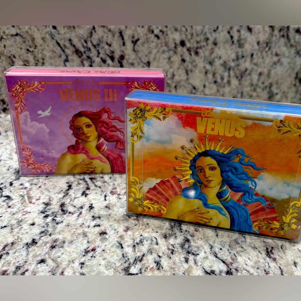 Lime Crime Venus & Venus III eyeshadow palettes
(2 items included)